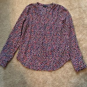 The Limited Patterned Long Sleeve Blouse